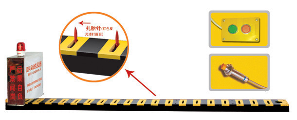双峰县V3嵌入式闯岗自动扎胎器/阻车器
